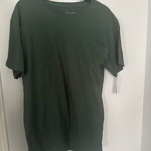 Champion Men's Dark Green Short Sleeve Tee